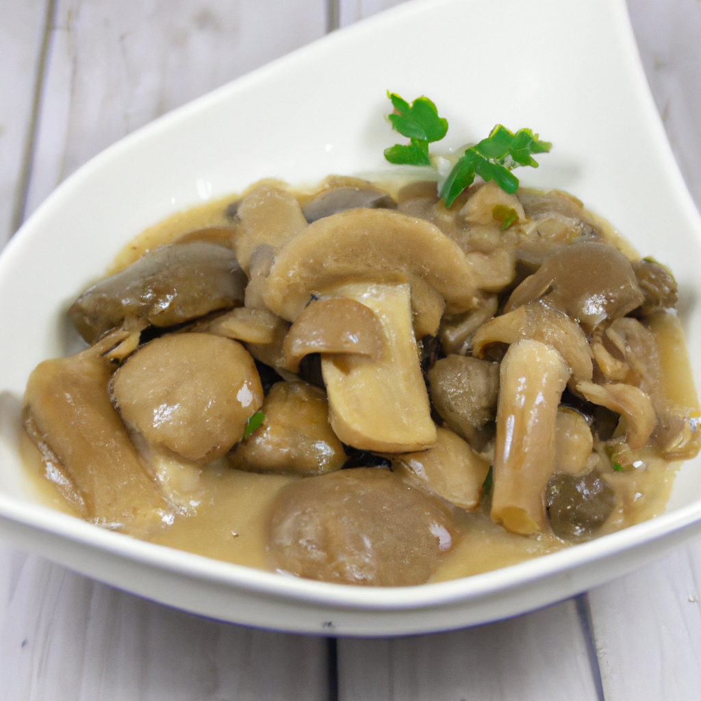 Bob&oacute; De Cogumelos E Palmito Mushroom And Hearts Of Palm Bobo