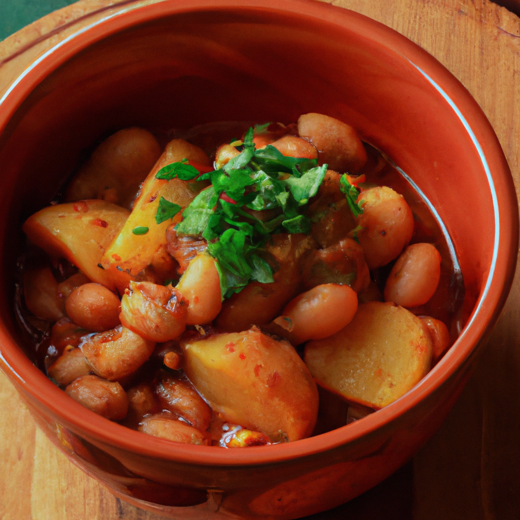 Guiso De Judias Con Patatas Bean And Potato Stew