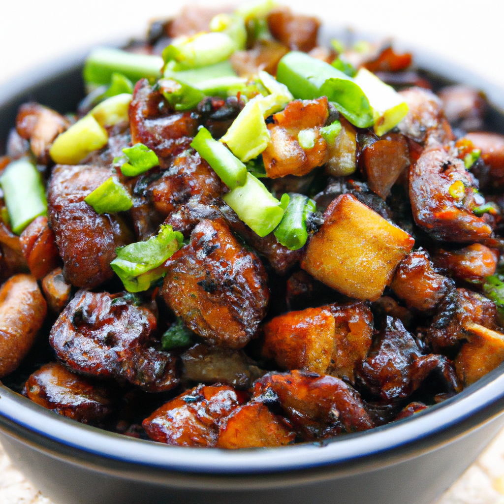 Kung Pao Mushrooms