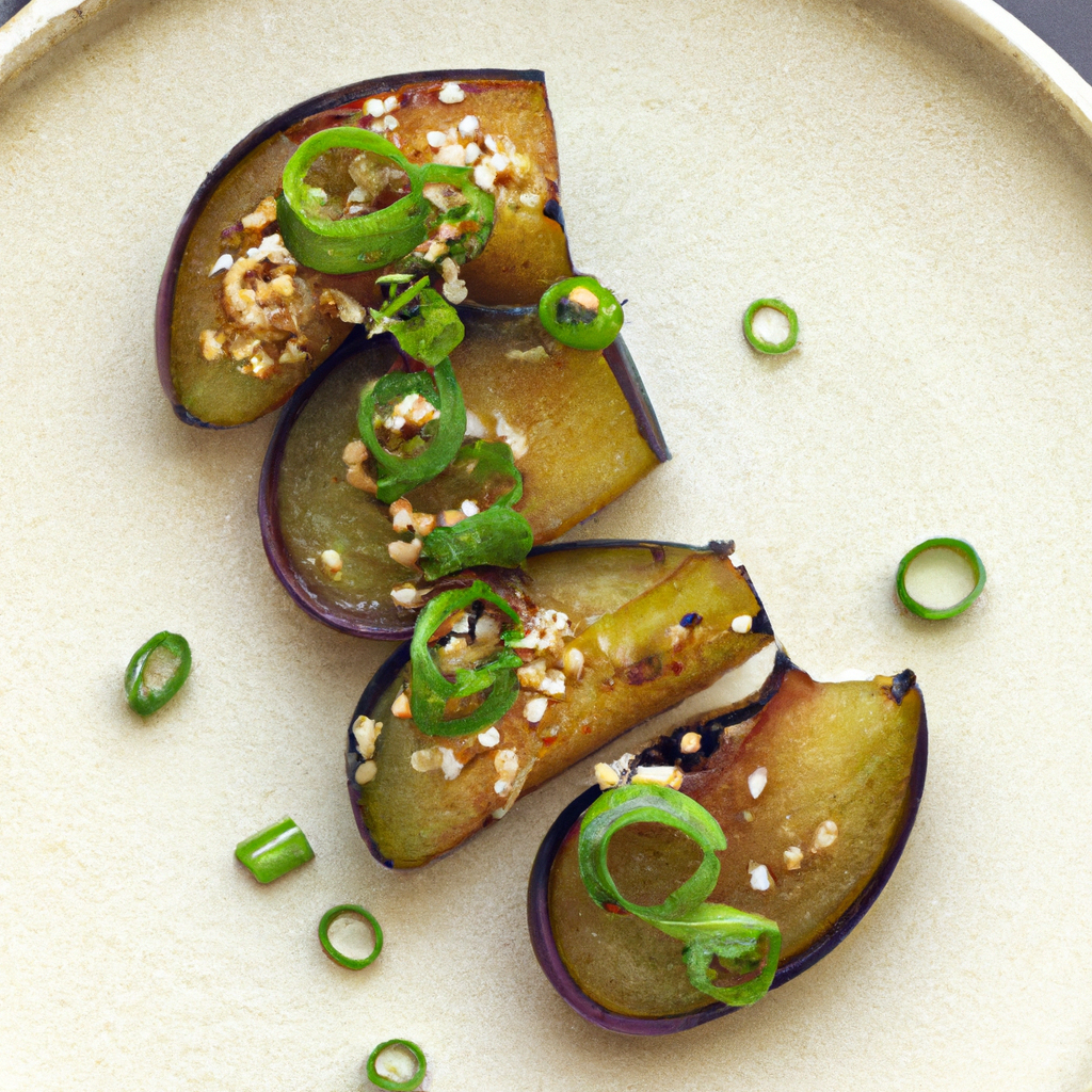 Miso Glazed Eggplant
