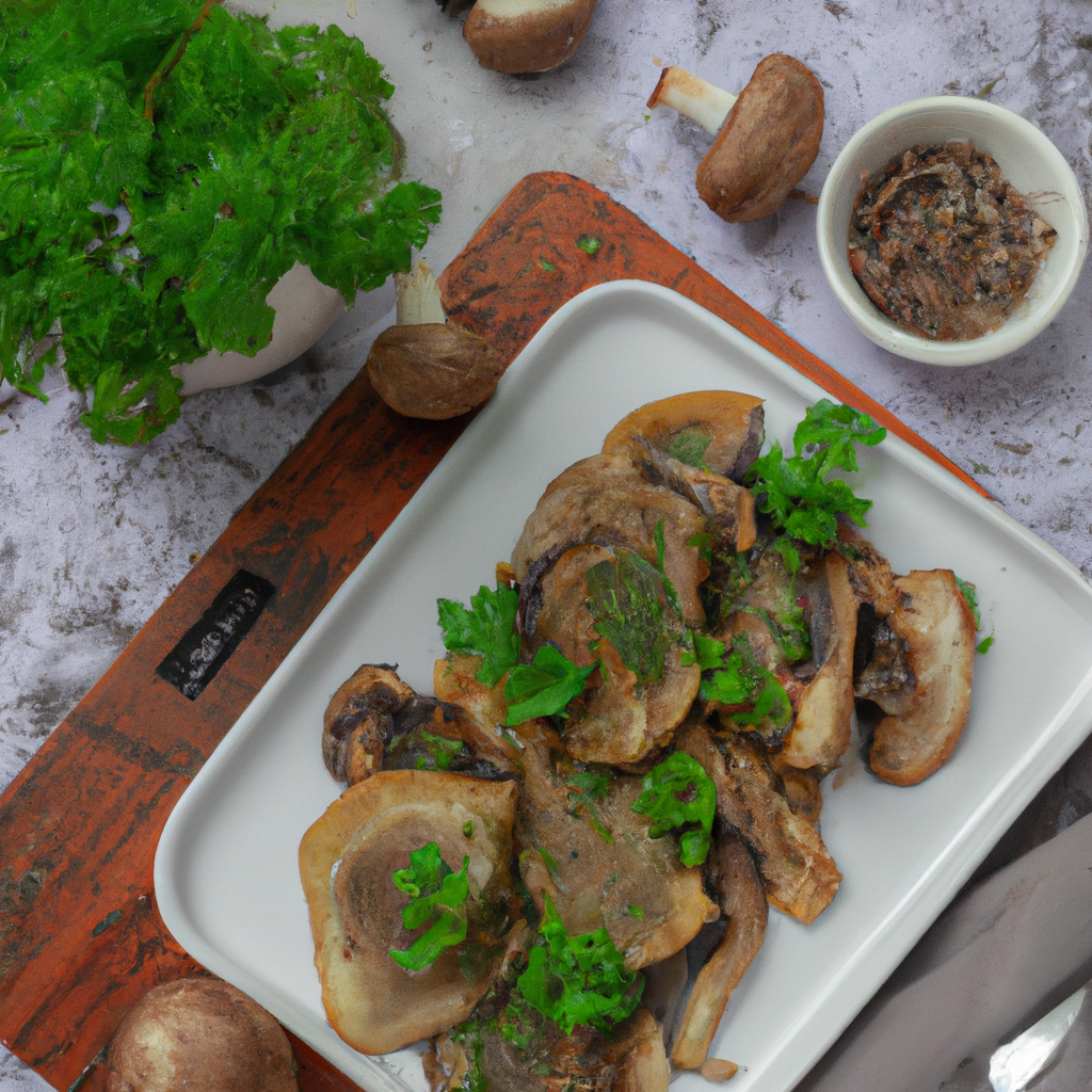 Mushroom Crepes