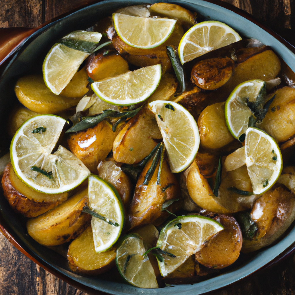Patates Ston Fourno Greek Lemon Potatoes