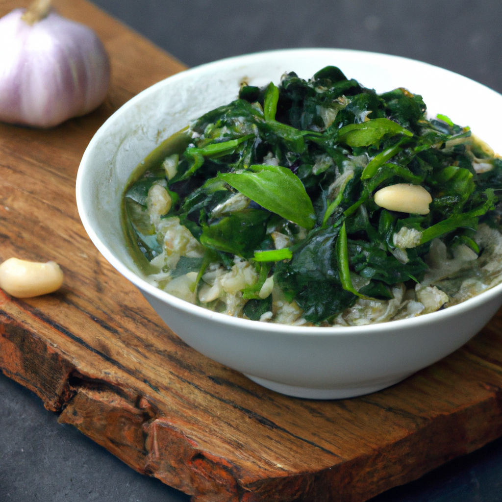 Spinach And Rice Stew