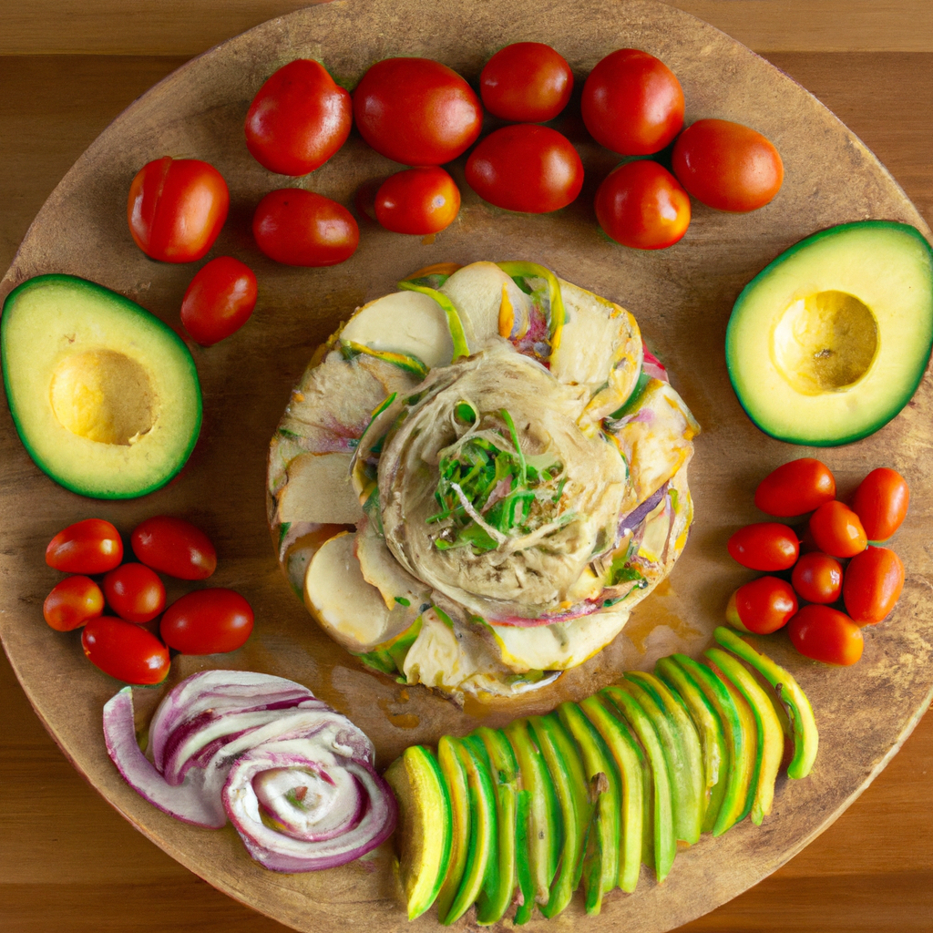 Vegetarian Causa With Tomatoes And Cilantro
