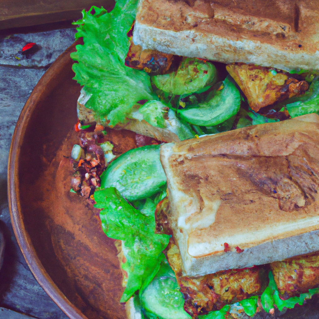 Vietnamese Tofu Banh Mi With Sriracha Mayo