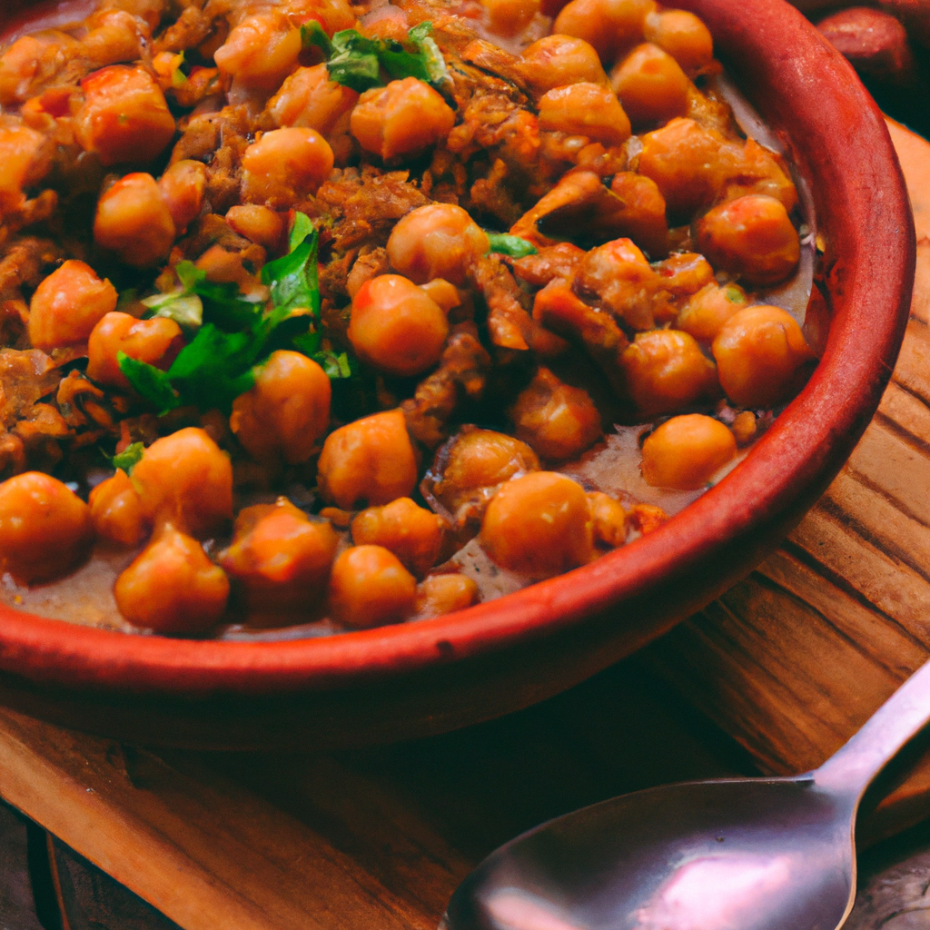 Yeshiro Fitfit Bet Berbere Chickpea Stew With Injera And Berbere