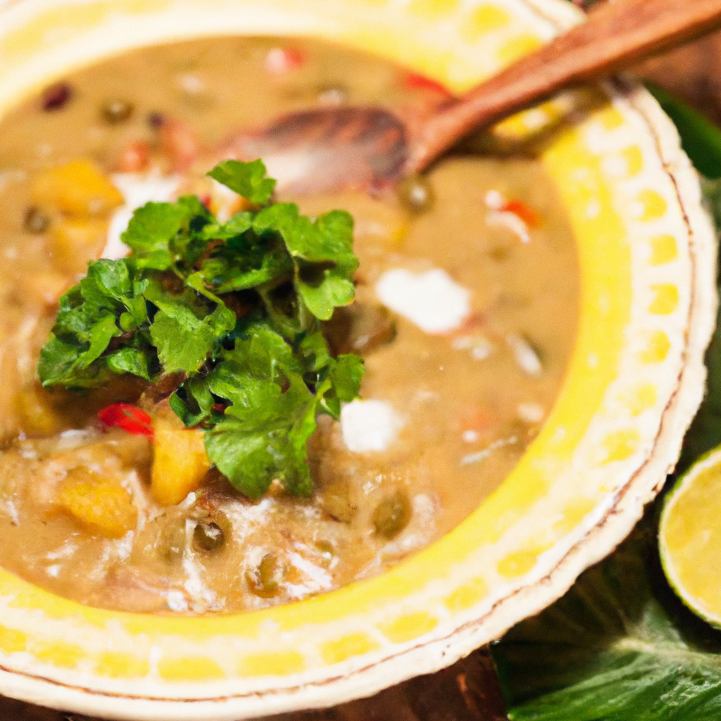 Coconut Milk And Lentil Stew
