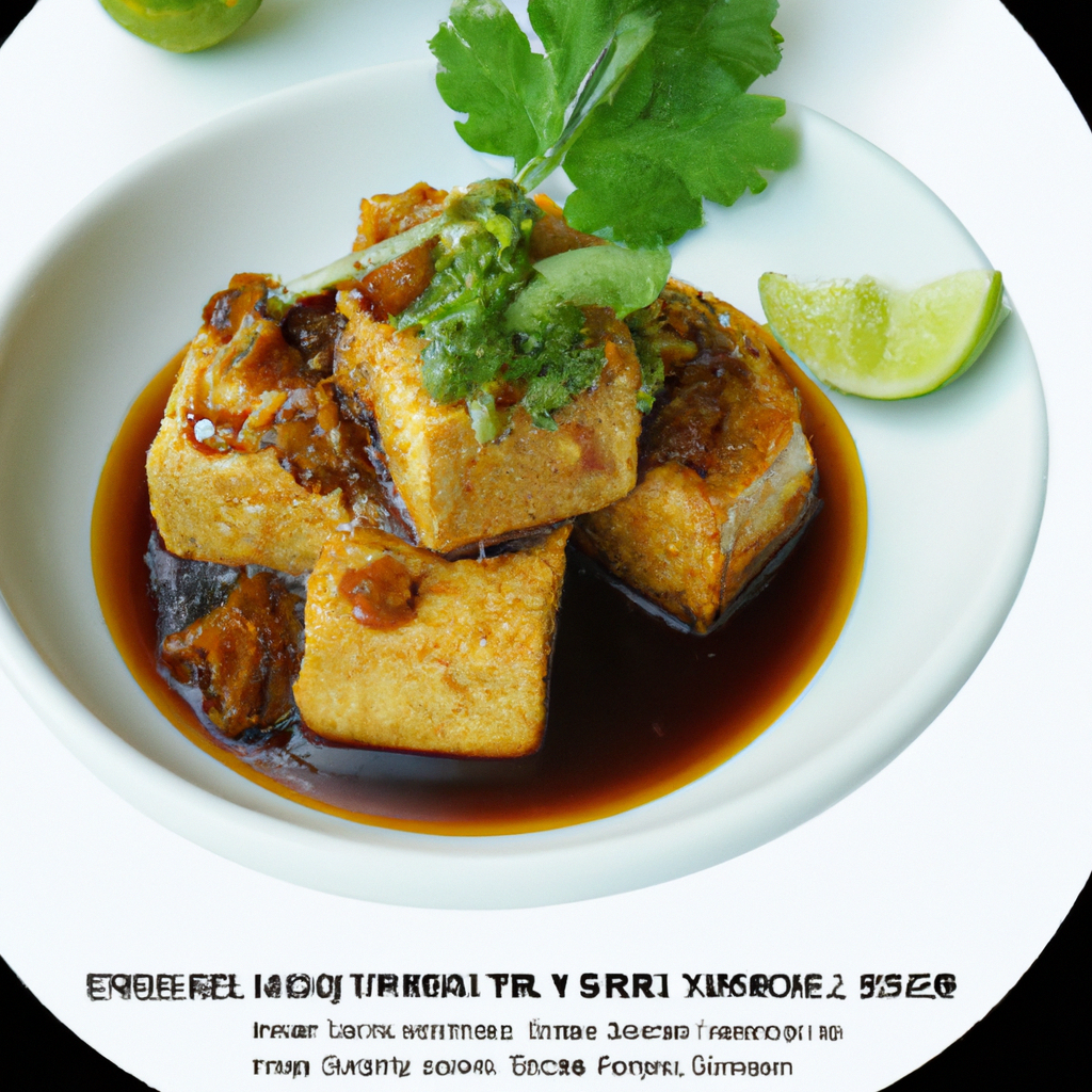 Crispy Tofu With Lemongrass And Tamarind