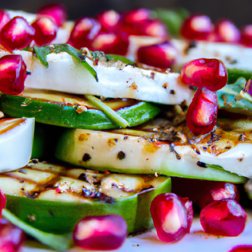 Grilled Eggplant With Pomegranate Molasses