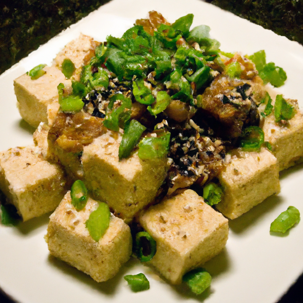 Korean Sesame Tofu