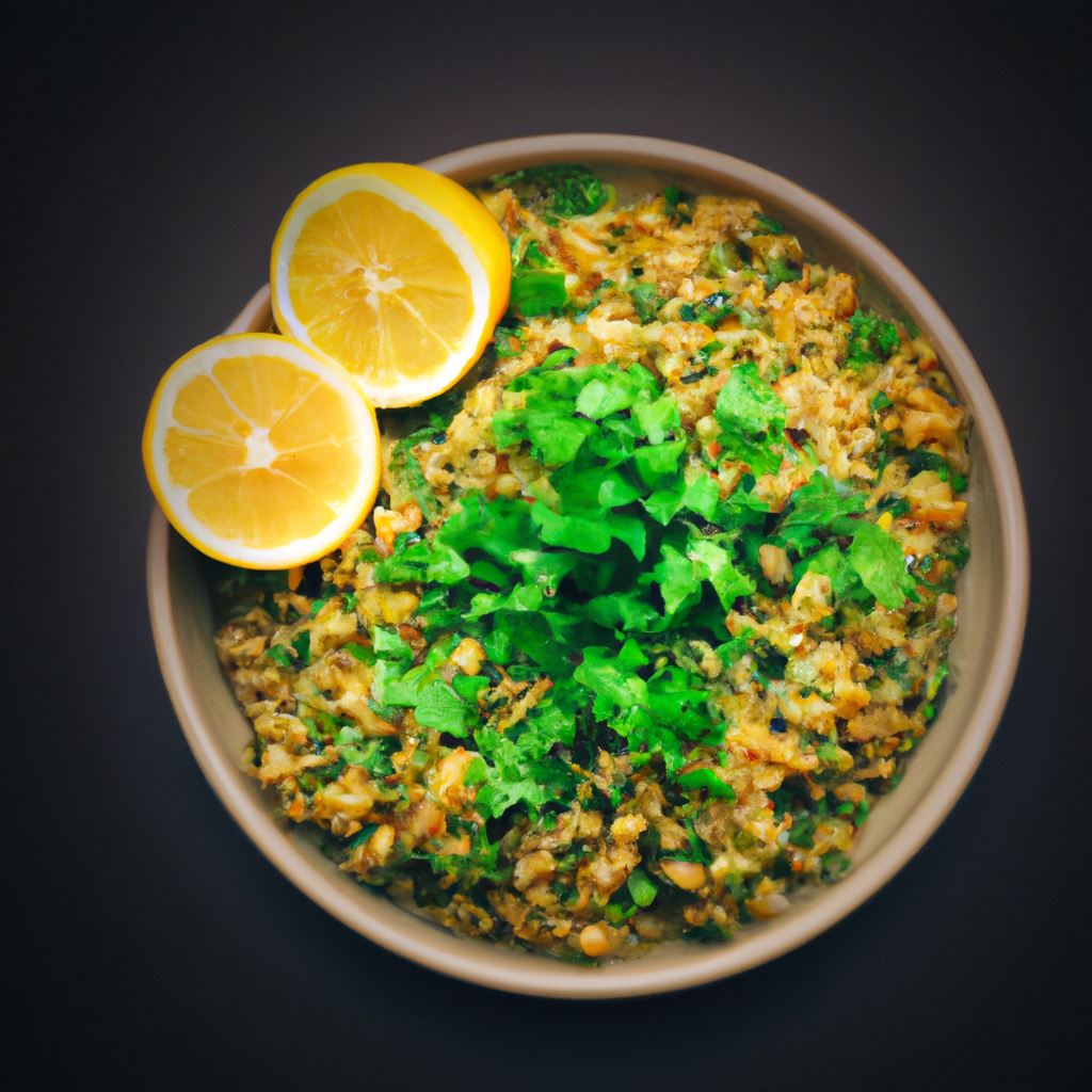Lebanese Lentil And Bulgur Stew