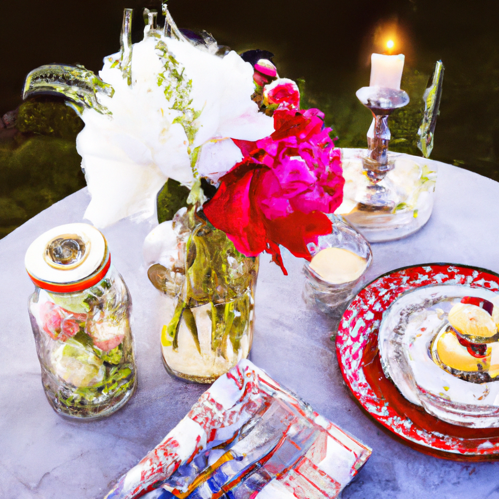 Outdoor Tabletop Decor Ideas For Entertaining