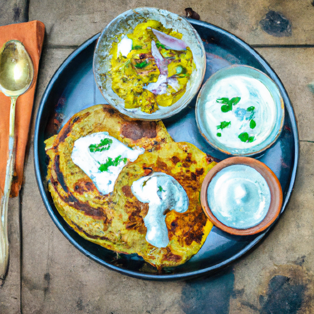 Paneer Stuffed Paratha