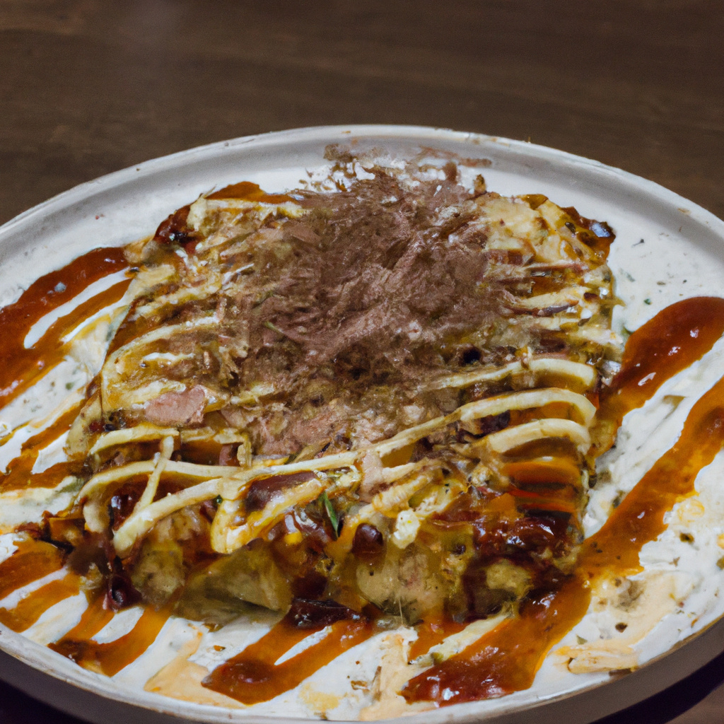Vegetarian Okonomiyaki With Cabbage