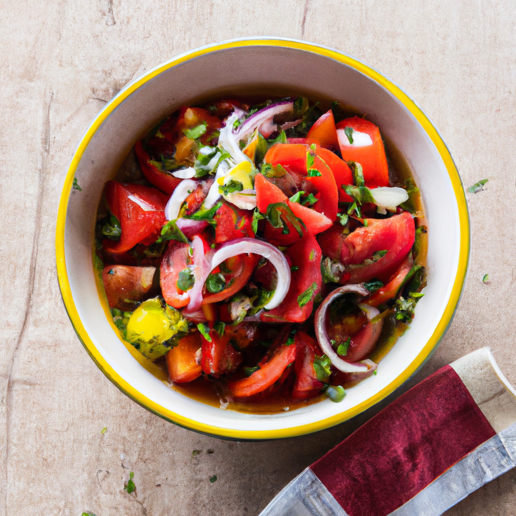 Vinagrete Brazilian Vinaigrette Salad
