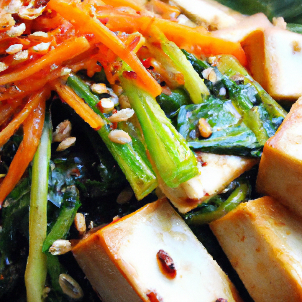Bibimbap With Crispy Tofu