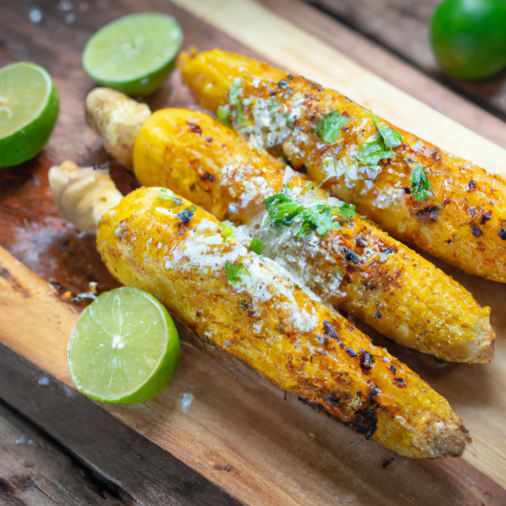 Caribbean Roasted Corn On The Cob