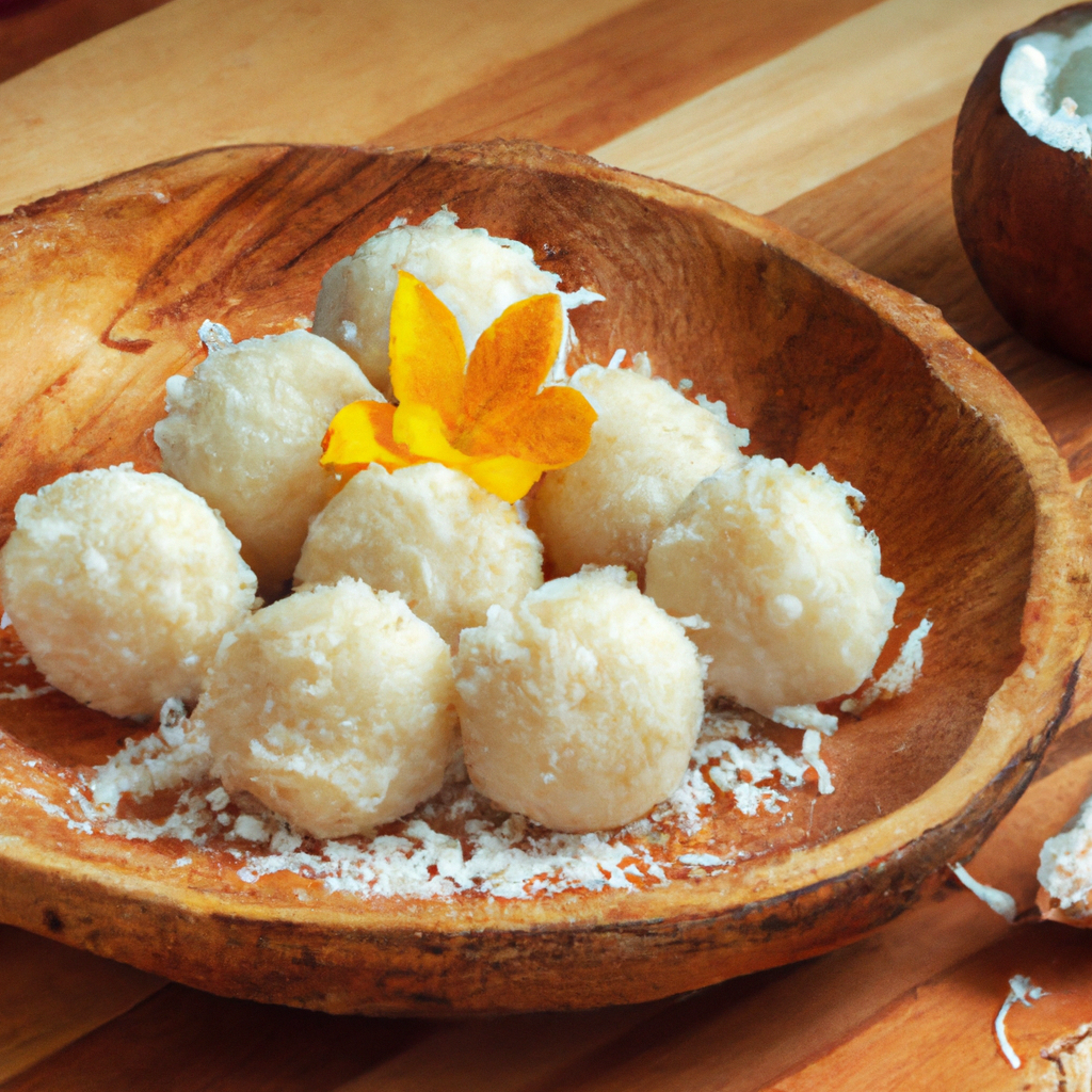 Cassava Coconut Dumplings