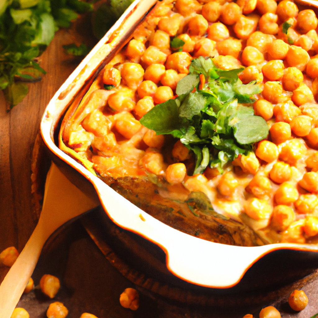 Lebanese Moussaka With Chickpeas