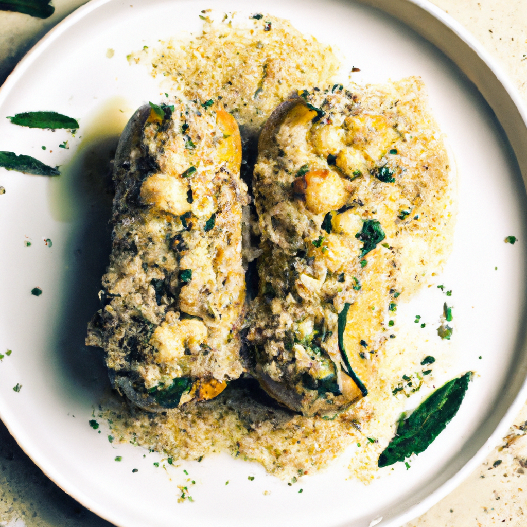 Mediterranean Stuffed Zucchini