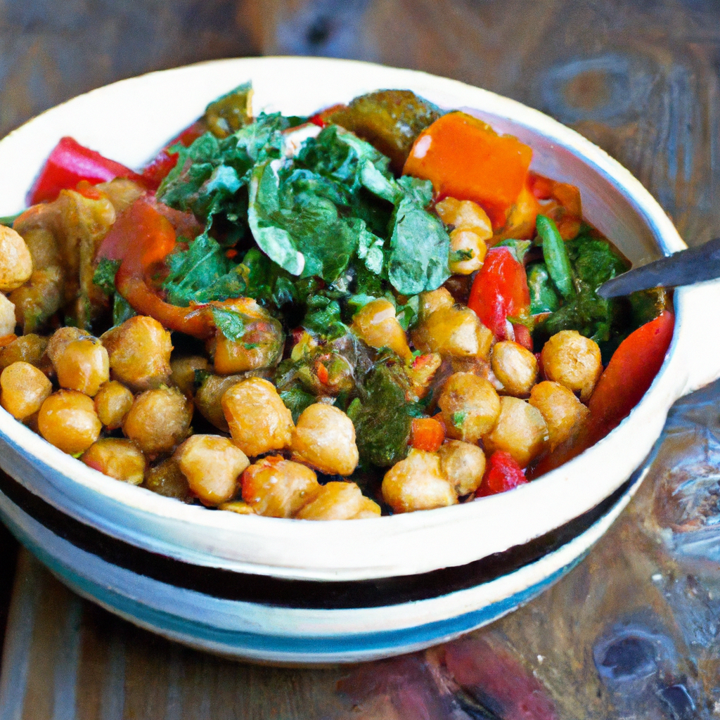 Moroccan Spiced Vegetable And Chickpea Stew