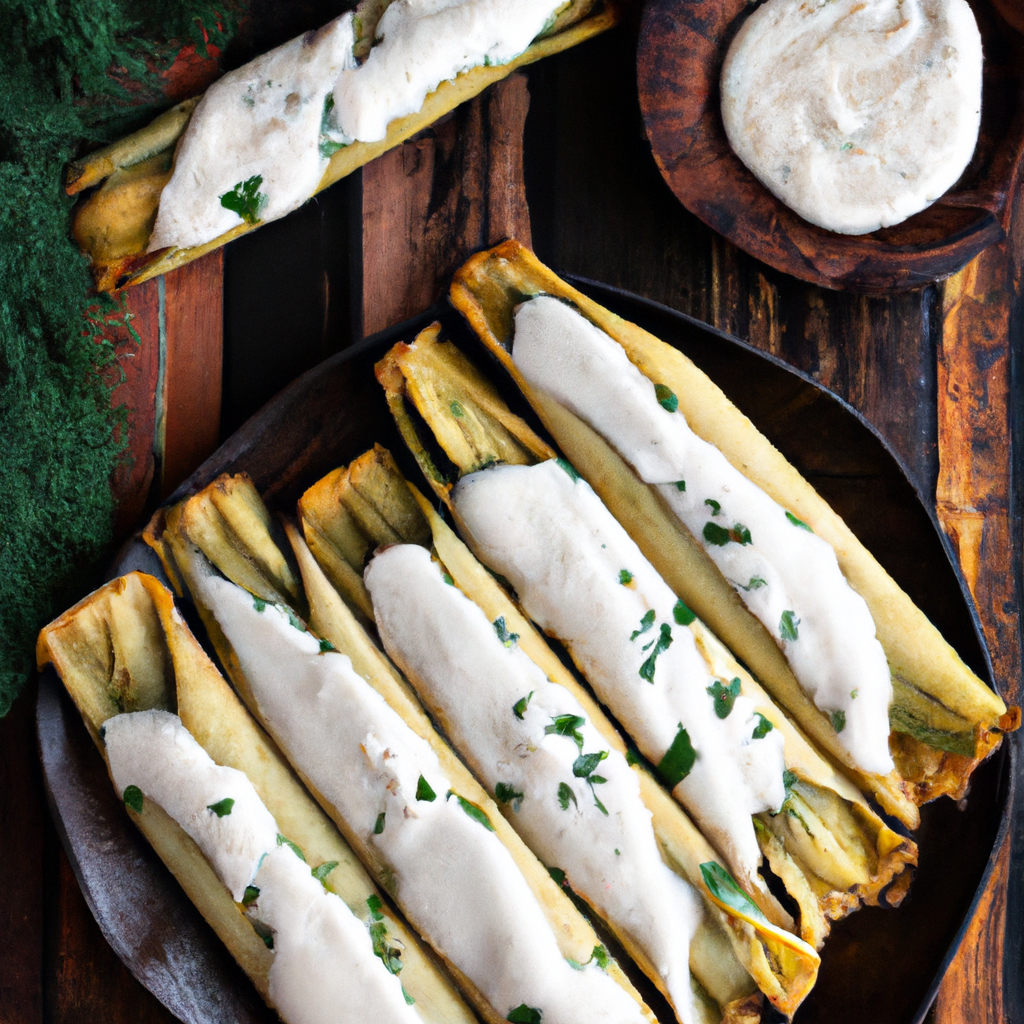 Roasted Poblano And Cheese Tamales