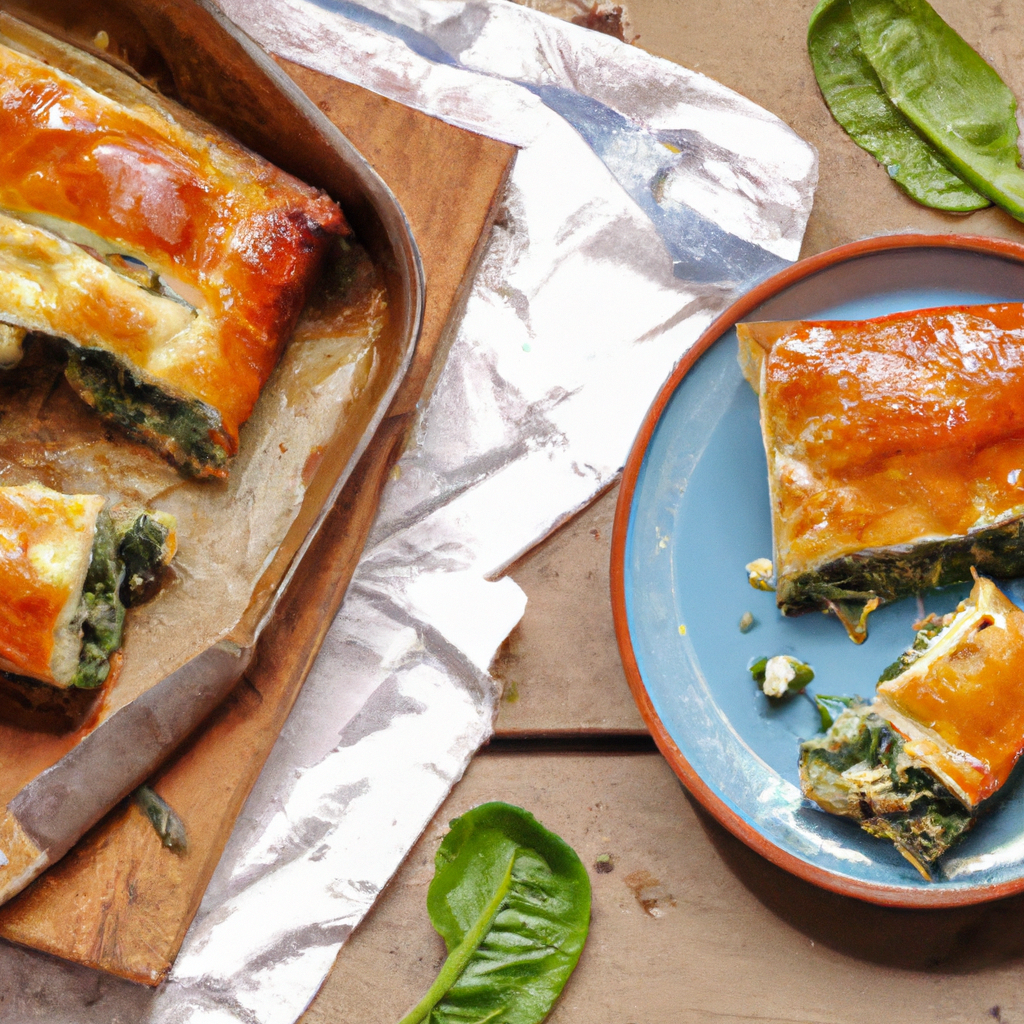 Spinach And Feta Pie With Herbs
