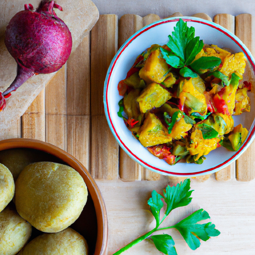 Timatim Bet Dinich Tomatoes With Potatoes
