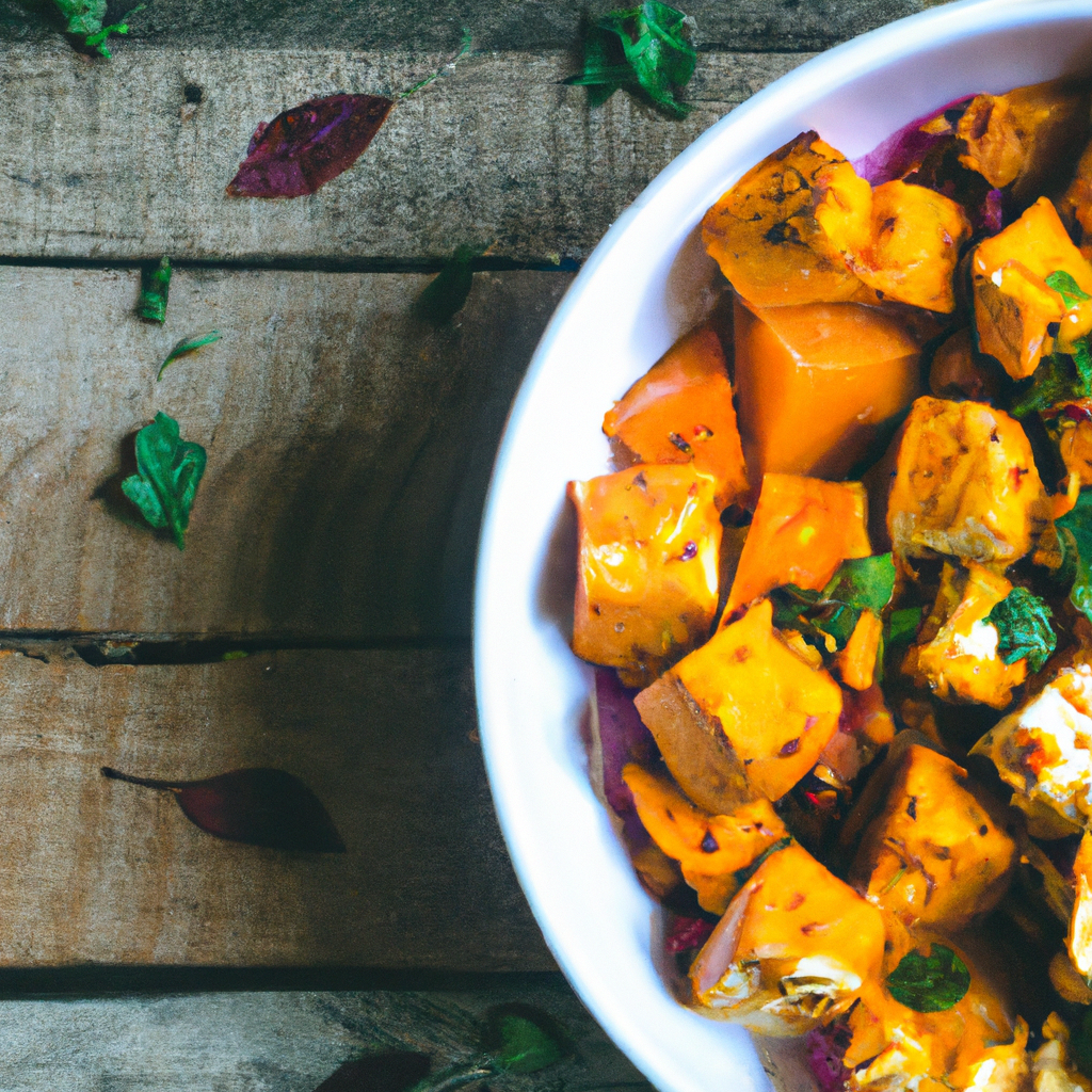 Tofu And Sweet Potato Soup