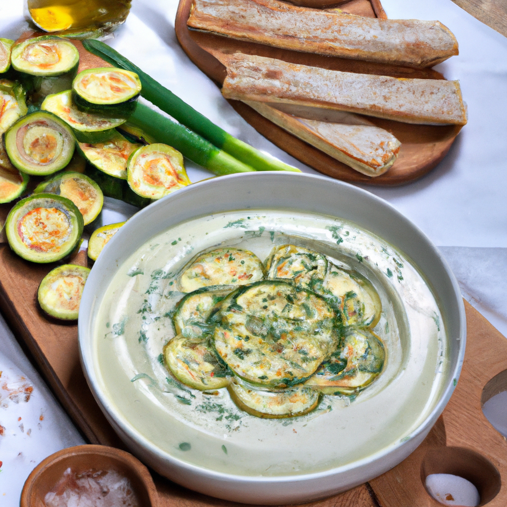 Zucchini And Yogurt Dip