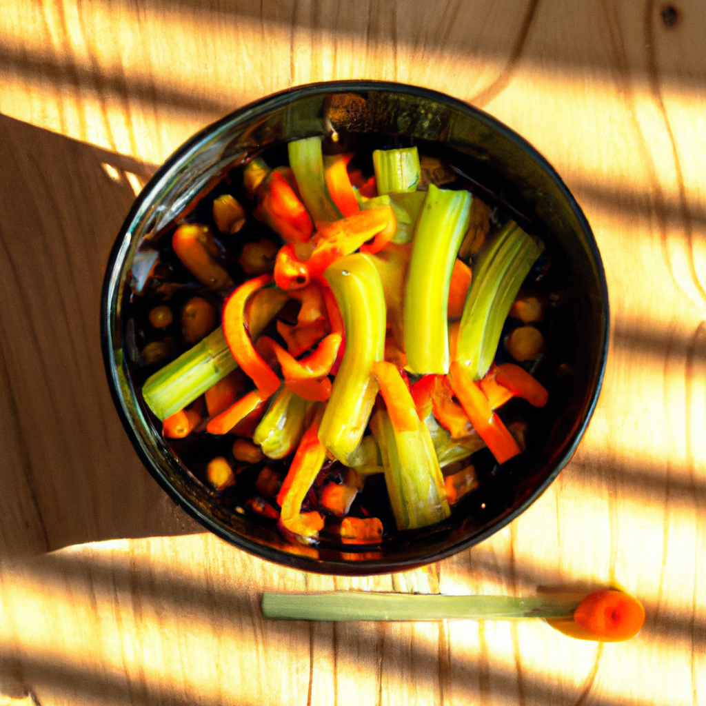 Fermented Celery And Carrot Pickle