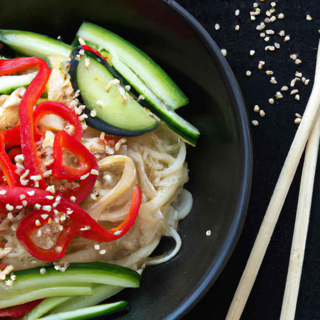 Ginger Sesame Soba Noodles