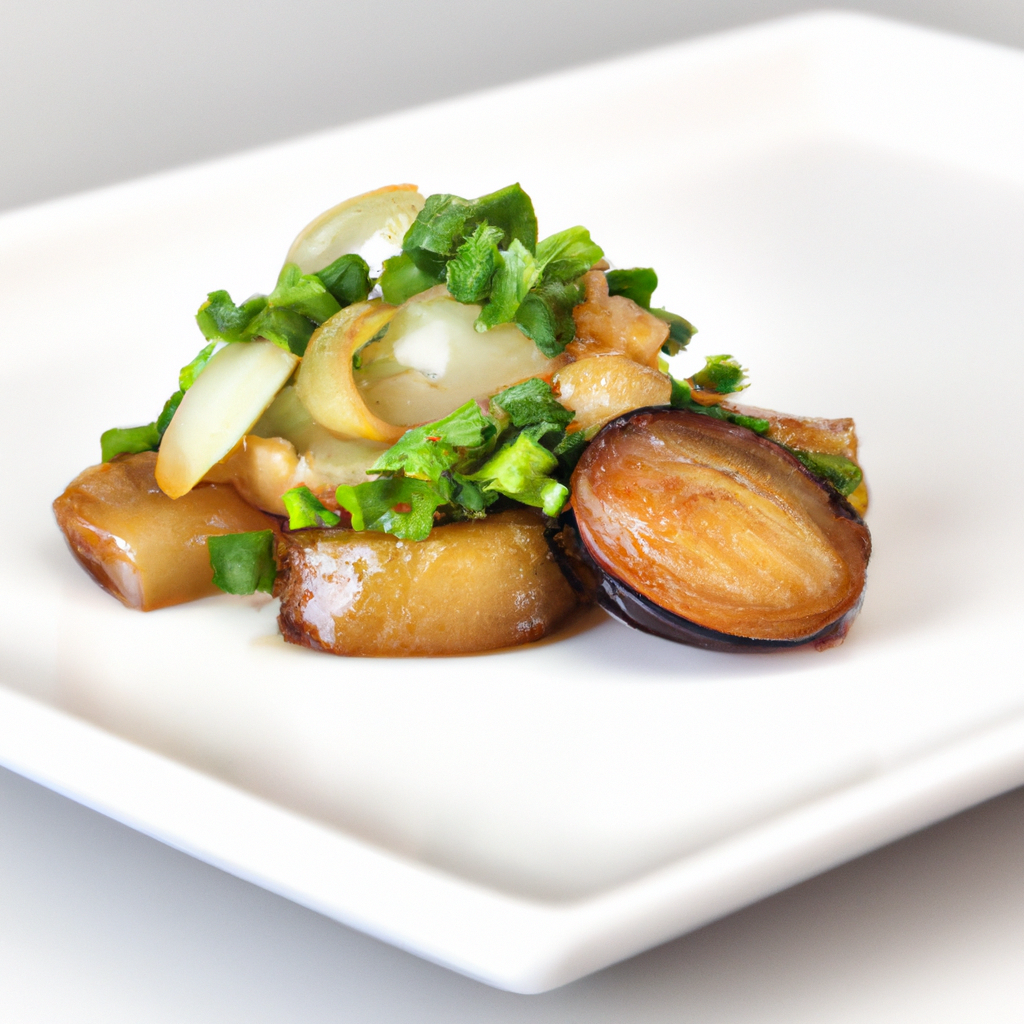 Honey Garlic Eggplant