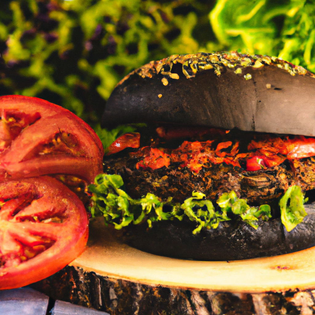 Jerk Seasoned Black Bean Burgers