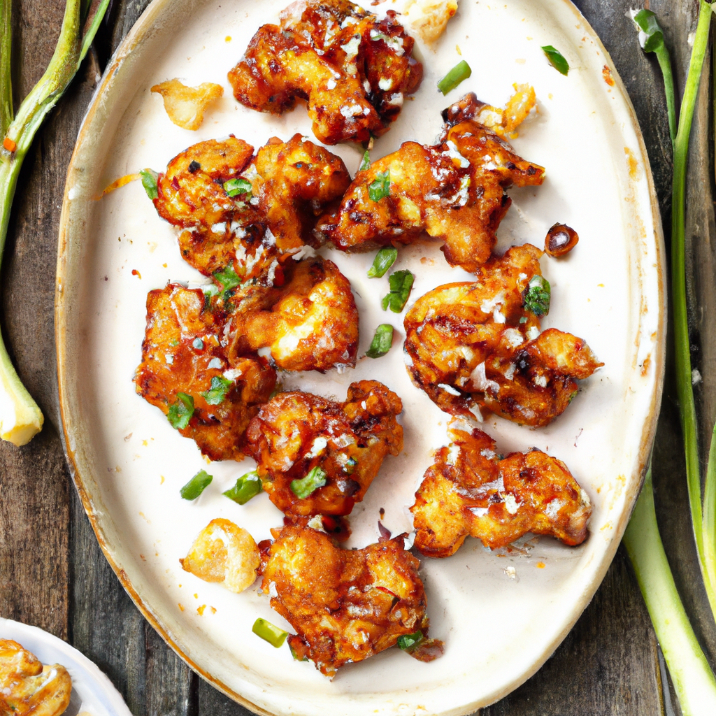 Korean Bbq Cauliflower Wings