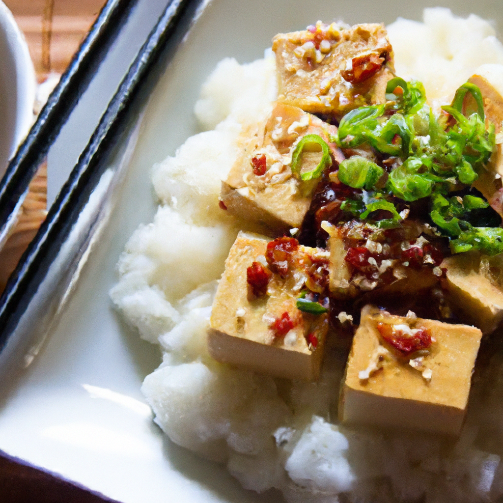 Korean Sweet And Sour Tofu