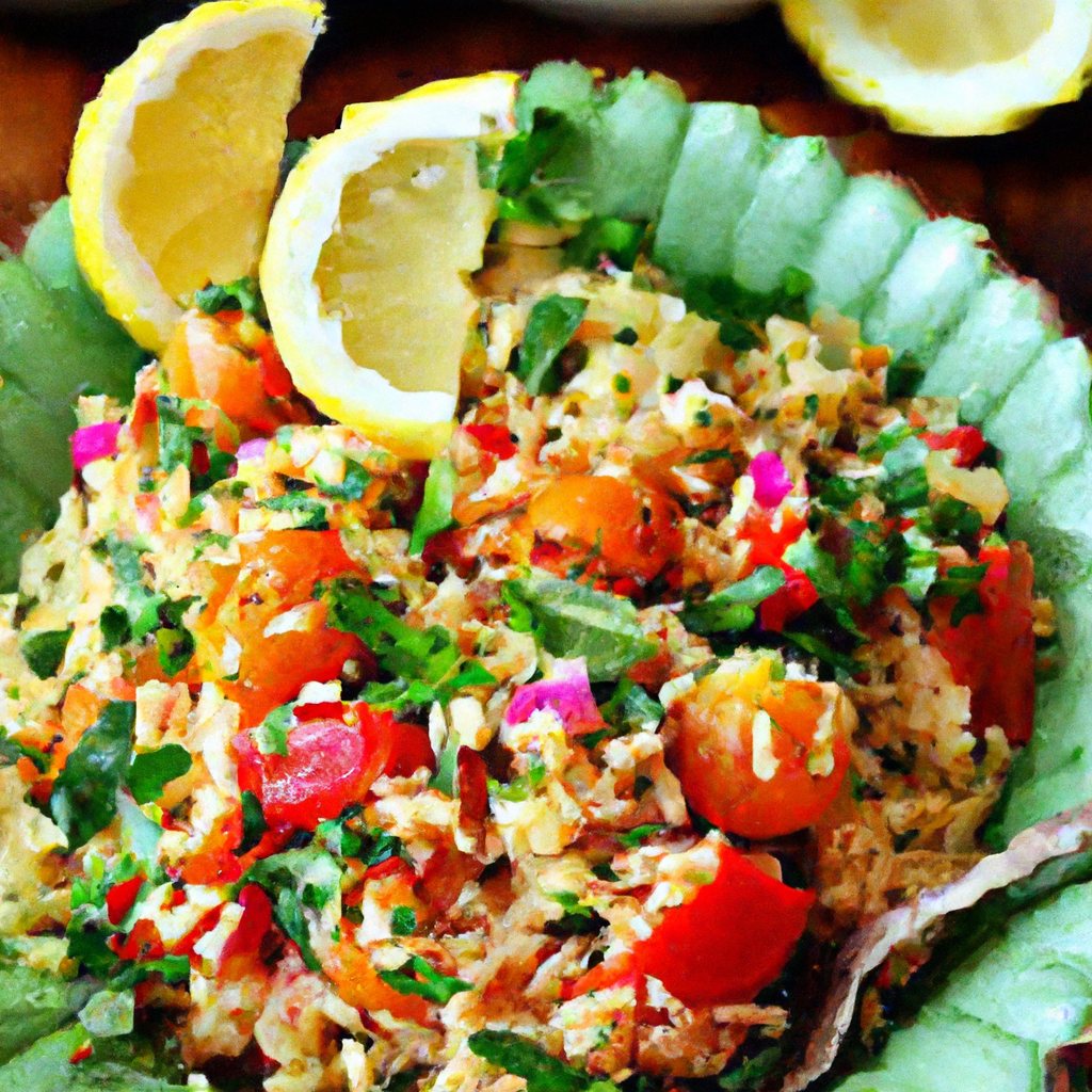 Lebanese Bulgur And Tomato Salad