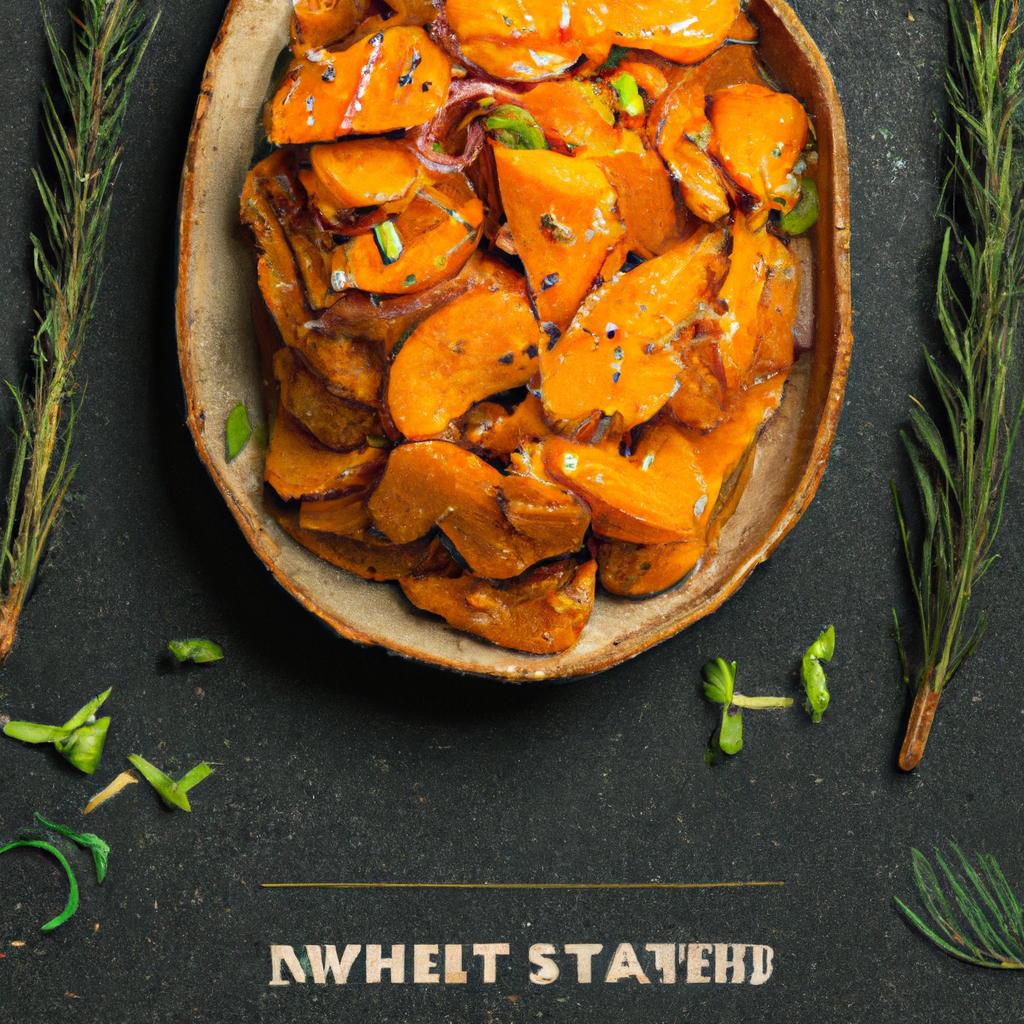 Miso Roasted Sweet Potatoes