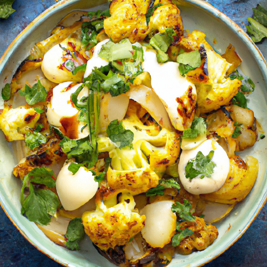 Moroccan Spiced Cauliflower And Potato Salad