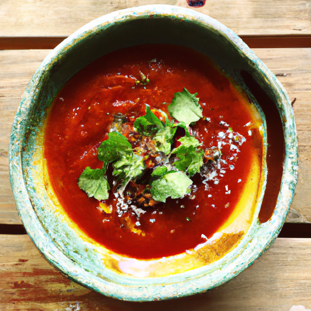Spicy Moroccan Tomato Soup