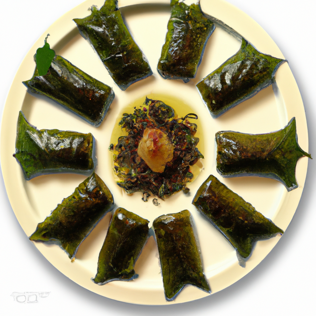 Stuffed Grape Leaves