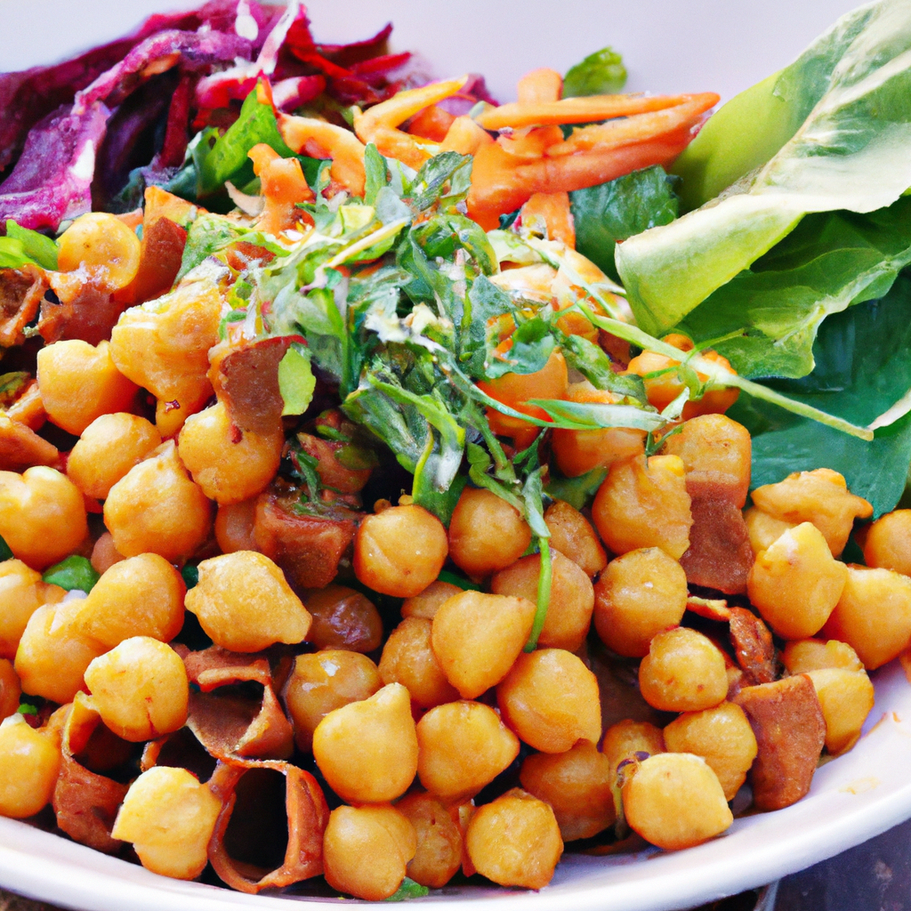 Yeshiro Fitfit Bet Salata Chickpea Stew With Injera And Salad