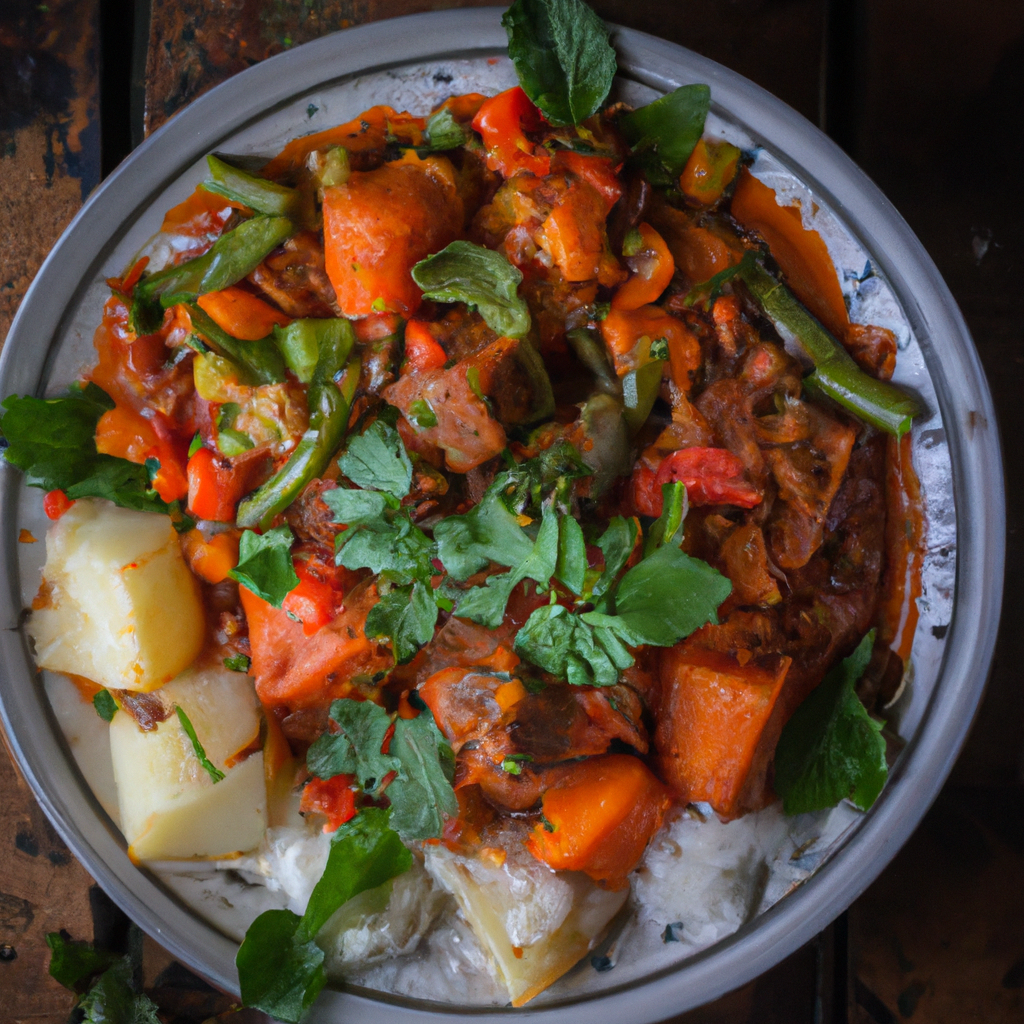 Atkilt Wot Bet Siljo Vegetable Stew With Mustard