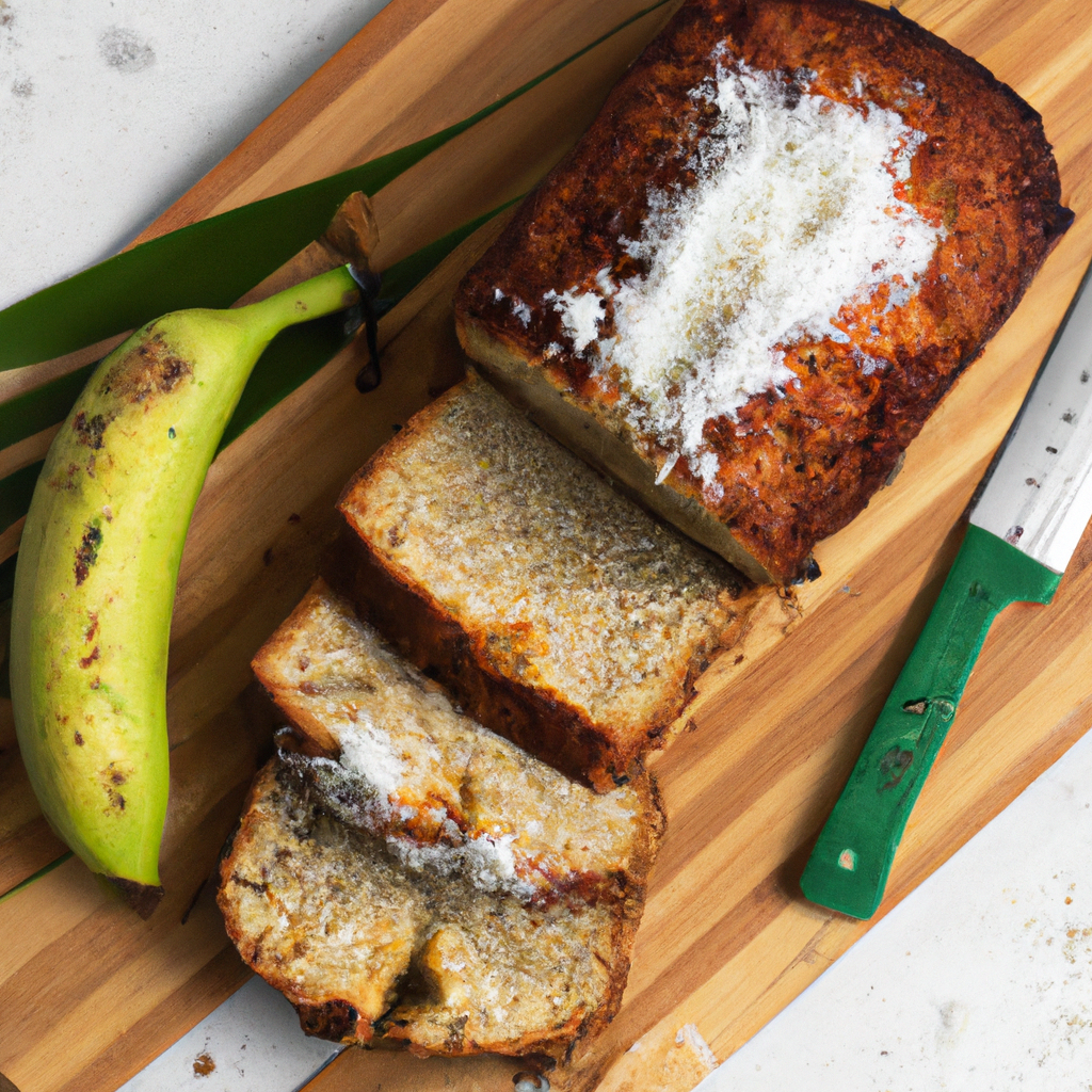 Caribbean Coconut Banana Bread