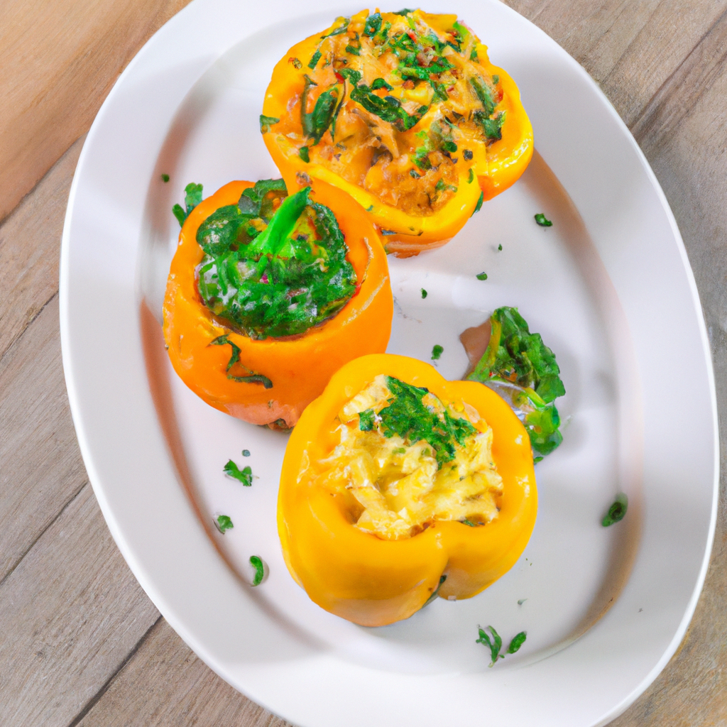 Caribbean Style Stuffed Peppers