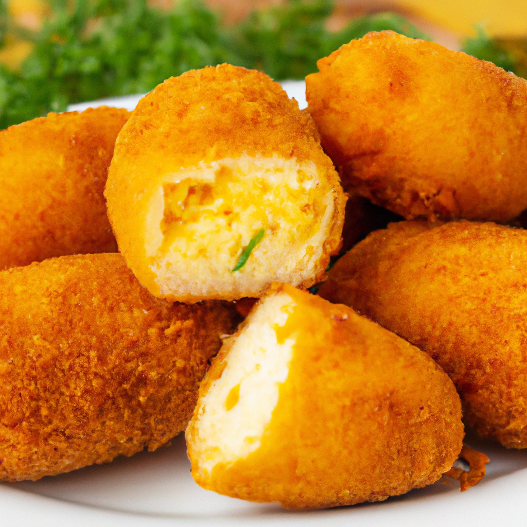 Croquetas De Calabaza Y Queso Pumpkin And Cheese Croquettes