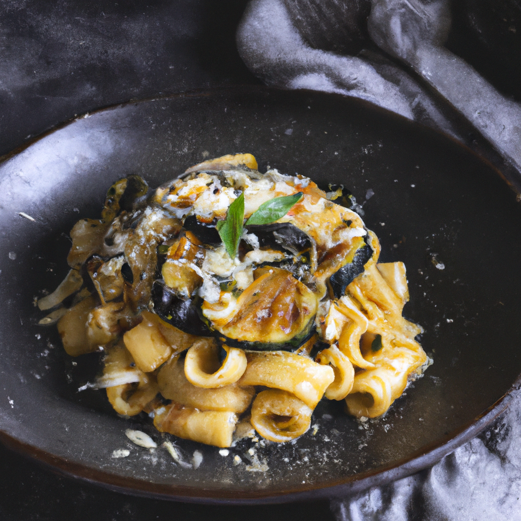 Eggplant And Ricotta Pasta