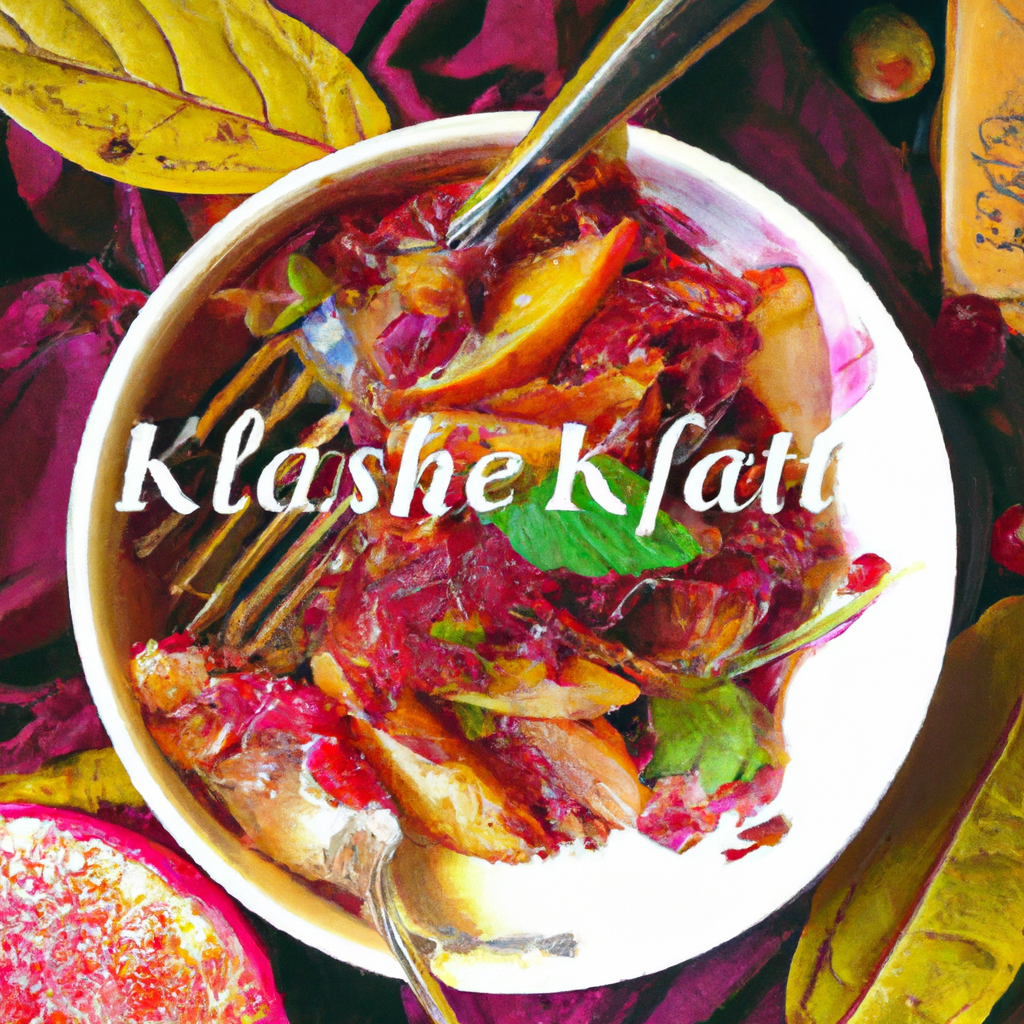 Fermented Turnip And Apple Slaw