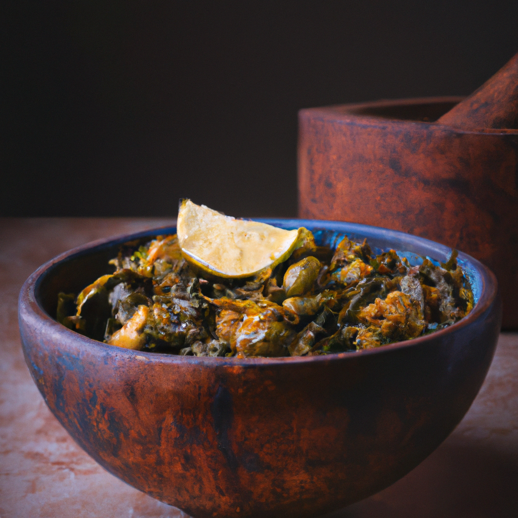 Gomen Wot Bet Berbere Spicy Collard Greens With Berbere