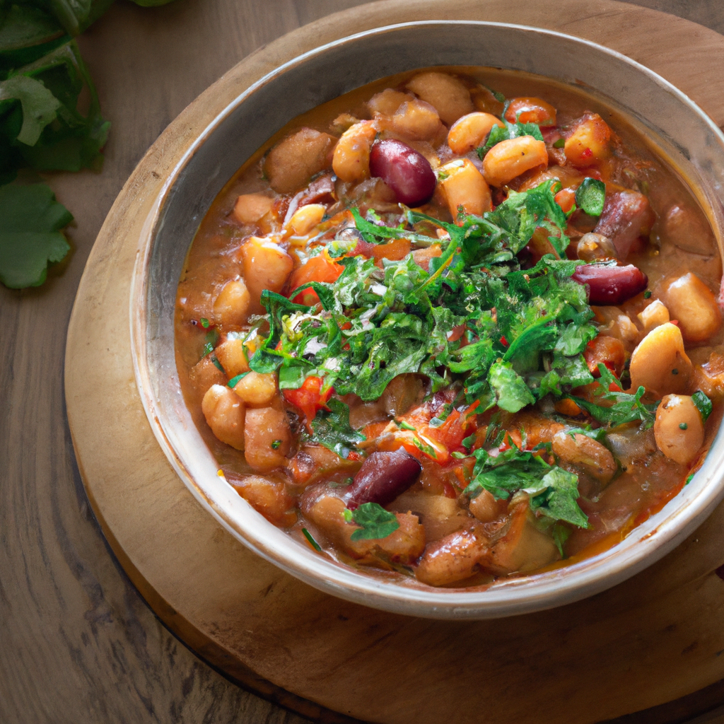 Guiso De Alubias Y Verduras Bean And Vegetable Stew